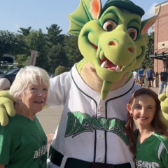 Theresa with granddaughter
